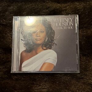 Whitney Houston 'I Look to You' CD - Black and White